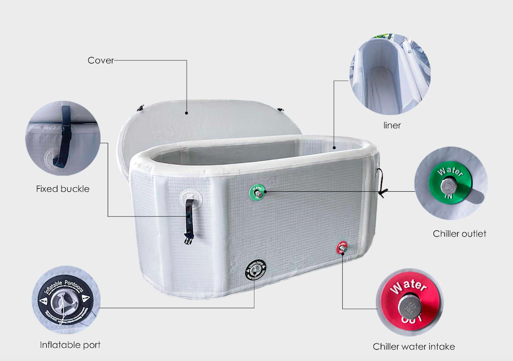Fully Inflatable Ice Bath