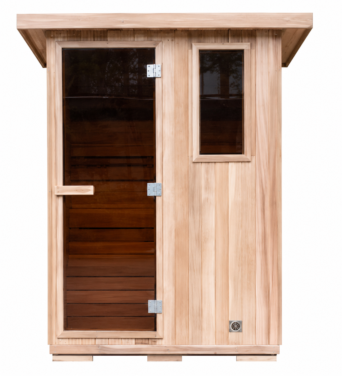 Outdoor Cabin Sauna — Red Cedar / Thermo Wood / Pine | 2-3 Person