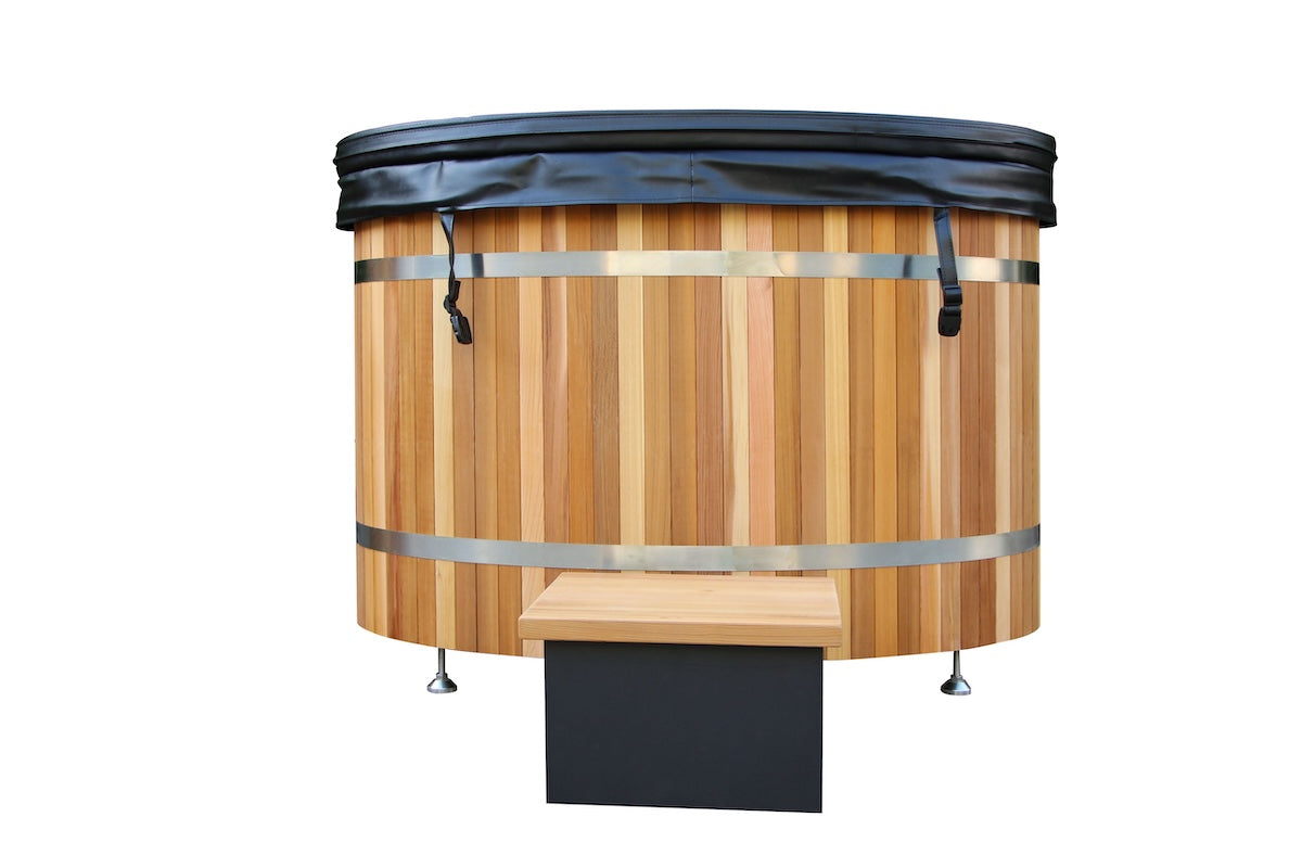 Oval Wood Tub Ice Bath