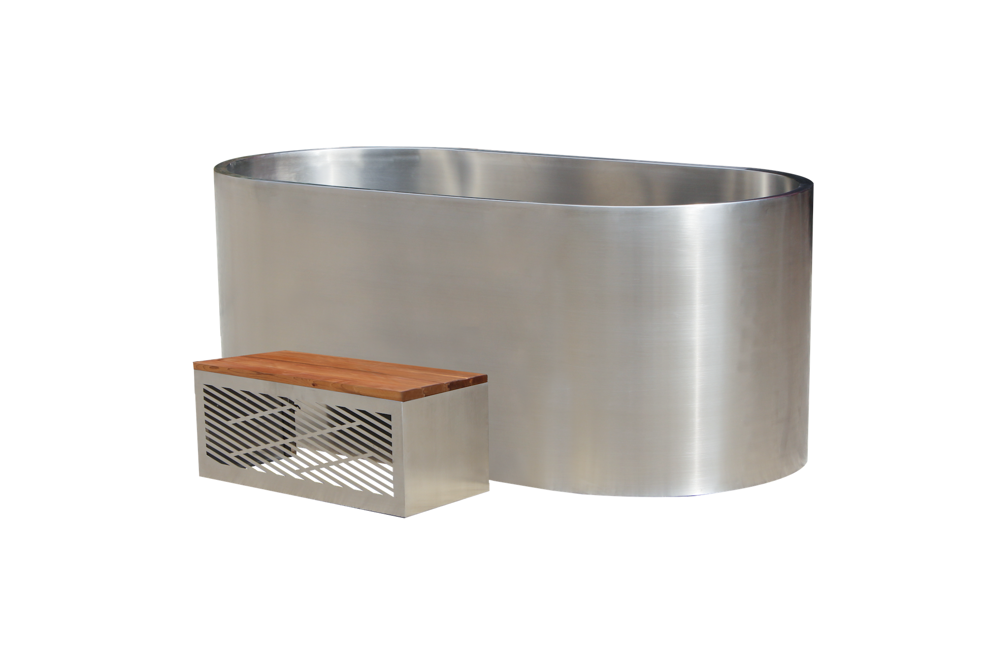 Oval Steel Ice Bath