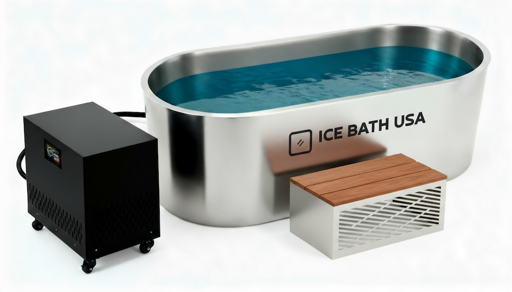 Oval Steel Ice Bath