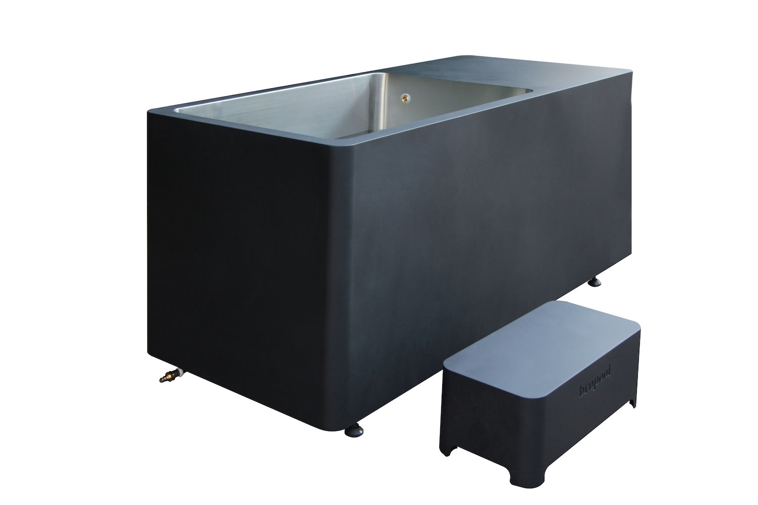 Blacked Out Ice Bath