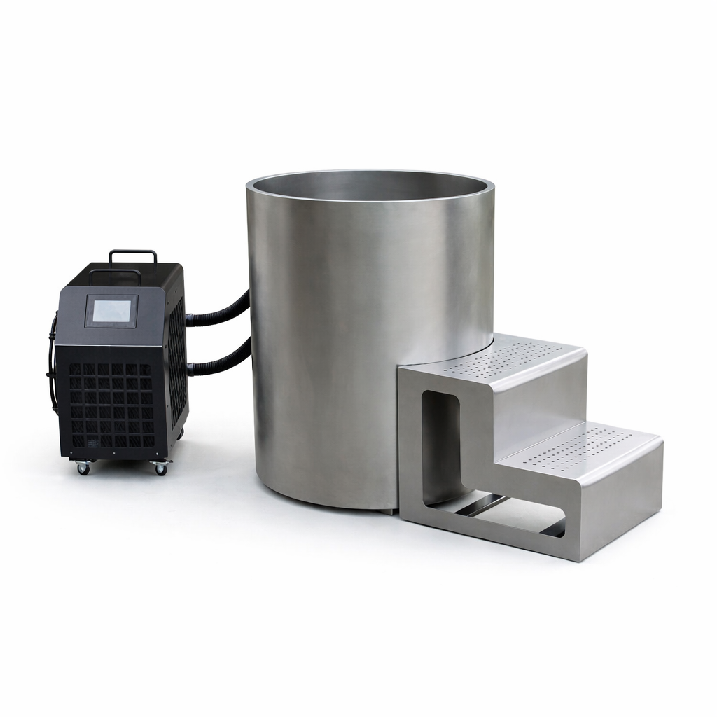 Steel Barrel Ice Bath