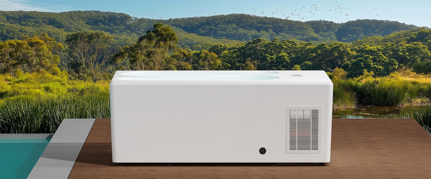 Dual-Zone Hot & Cold Ice Bath