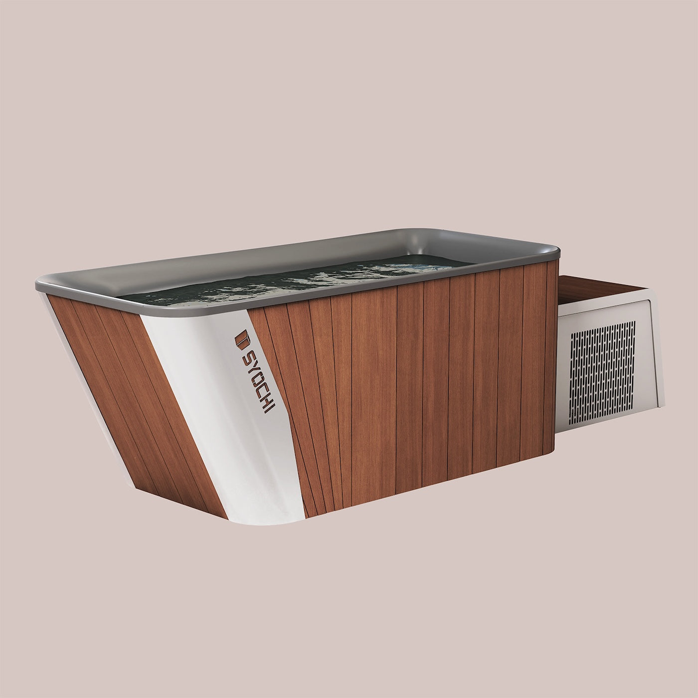 Premium Wood-Clad Ice Bath