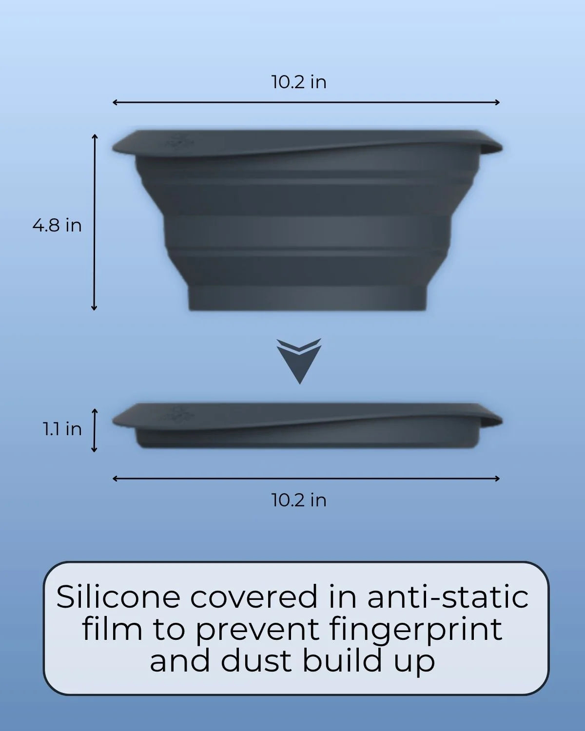 Face Ice Bath Bowl – Foldable & Portable