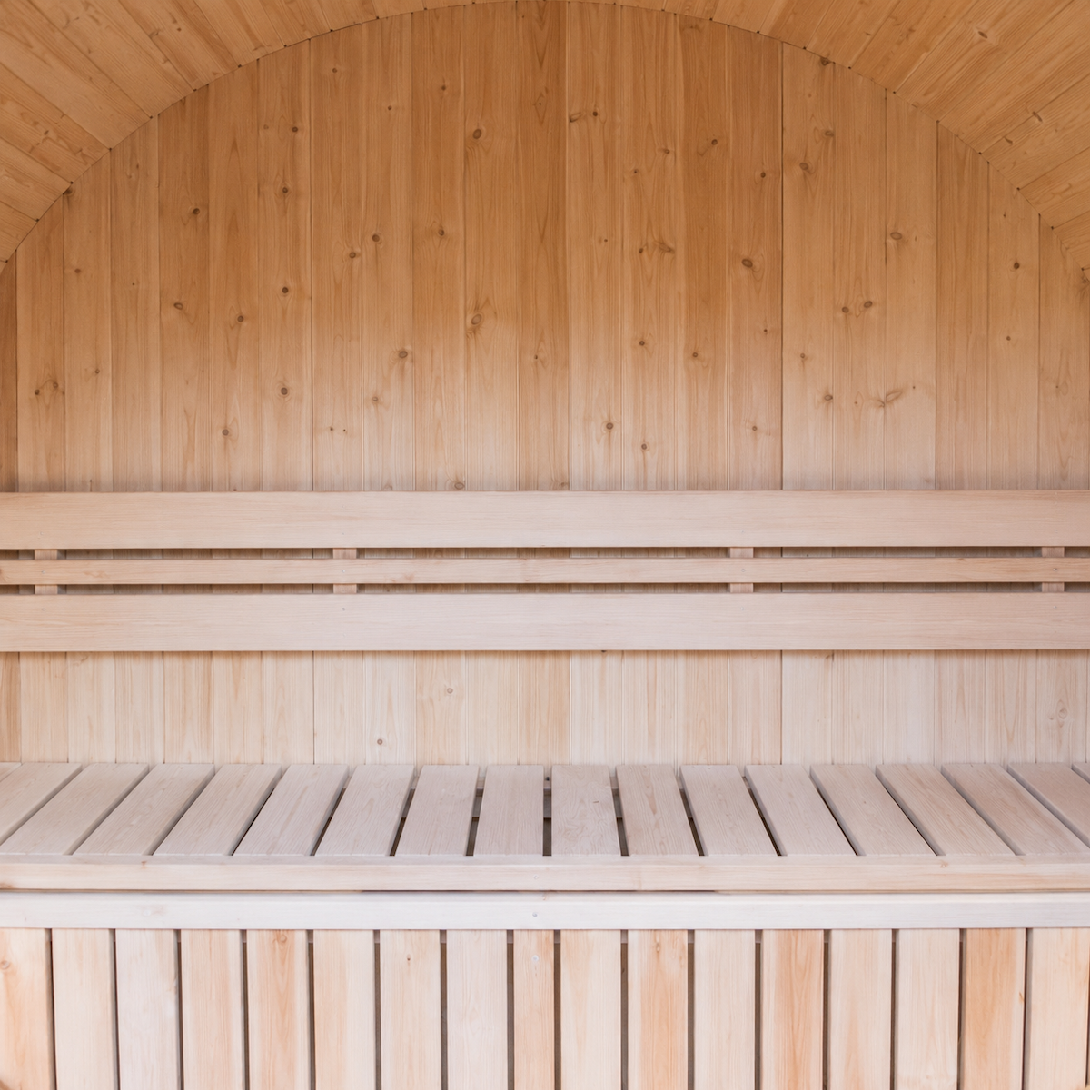 Compact Outdoor Barrel Sauna — Red Cedar / Thermo Wood / Pine | 2-4 Person