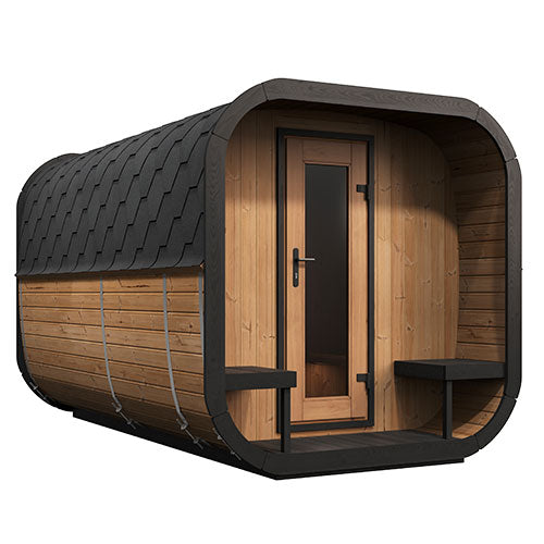 SaunaLife CL12GCP Cube-Series Outdoor Sauna