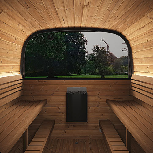 SaunaLife CL12GCP Cube-Series Outdoor Sauna