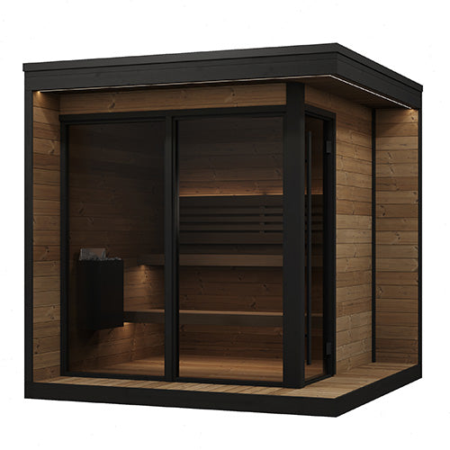 SaunaLife GL6 Luxury-Series Outdoor Sauna Kit