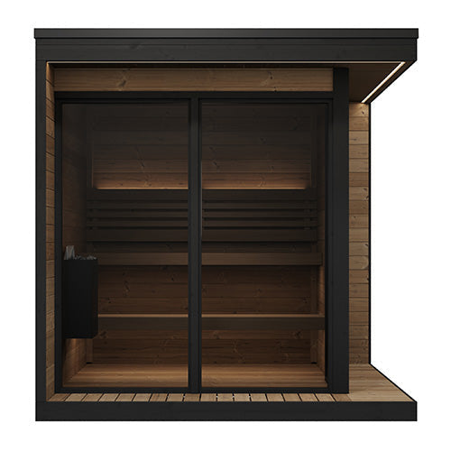 SaunaLife GL6 Luxury-Series Outdoor Sauna Kit