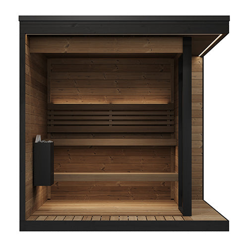 SaunaLife GL6 Luxury-Series Outdoor Sauna Kit