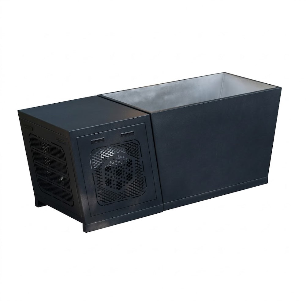 Black Rectangular Ice Bath — Pro Series