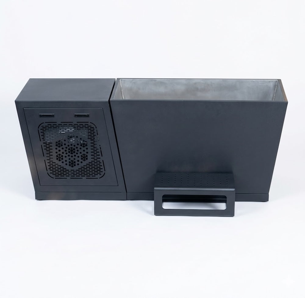 Black Rectangular Ice Bath — Pro Series