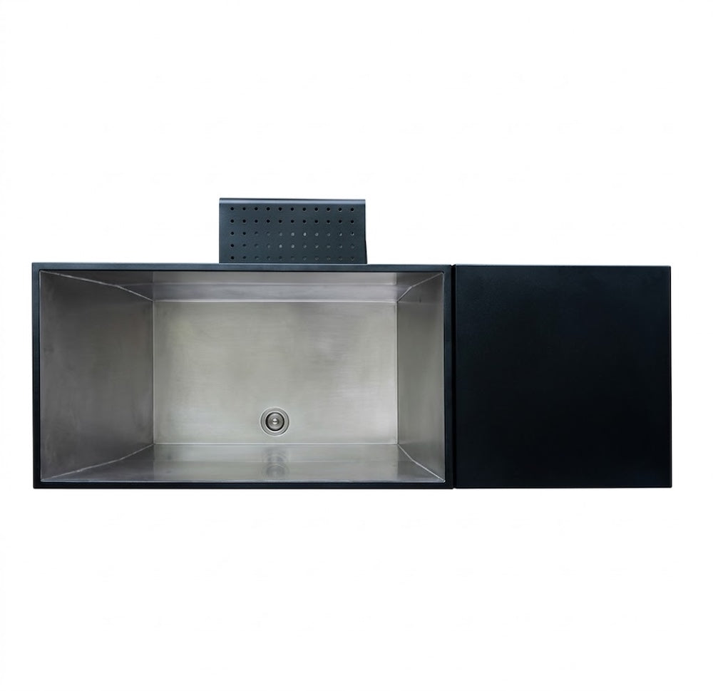 Black Rectangular Ice Bath — Pro Series