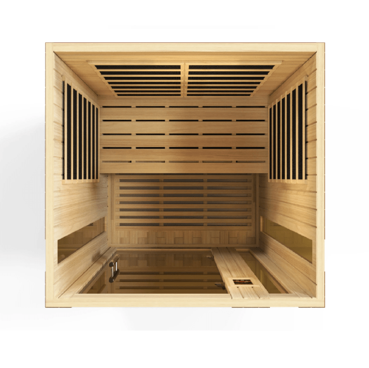 Dynamic "Vittoria" 2 Person Low EMF Infrared Sauna