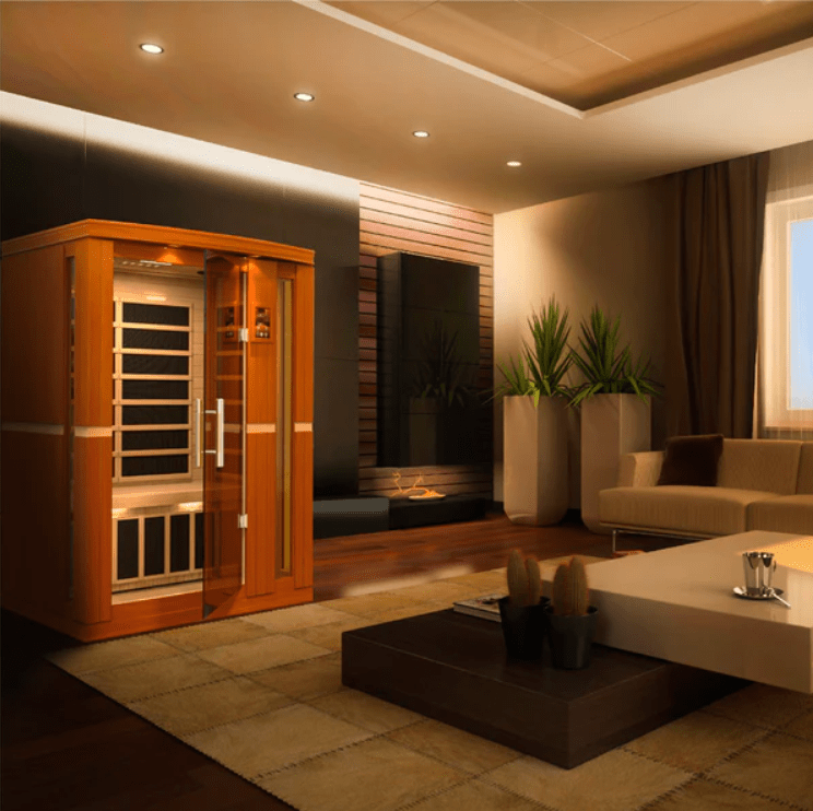 Dynamic "Vittoria" 2 Person Low EMF Infrared Sauna