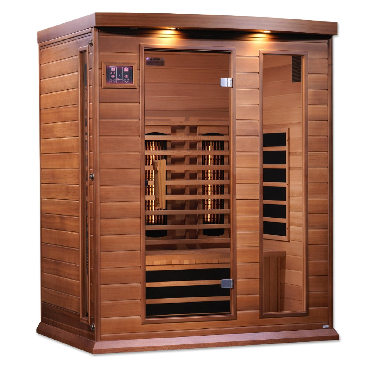 Maxxus 3-Person Full Spectrum Infrared Sauna with Canadian Red Cedar