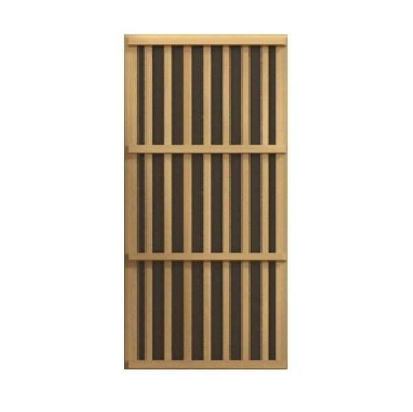Maxxus "Bellevue" 3-Person Low EMF FAR Infrared Sauna with Canadian Hemlock