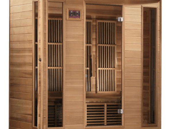 Maxxus "Chaumont Edition" 4-Person Near Zero EMF FAR Infrared Sauna with Canadian Red Cedar