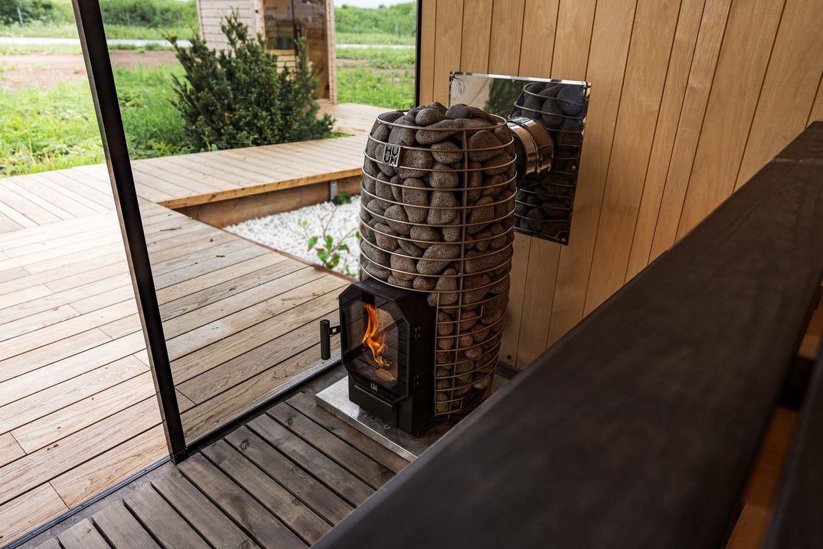 HUUM HIVE Flow Mini Wood-Burning Sauna Stove