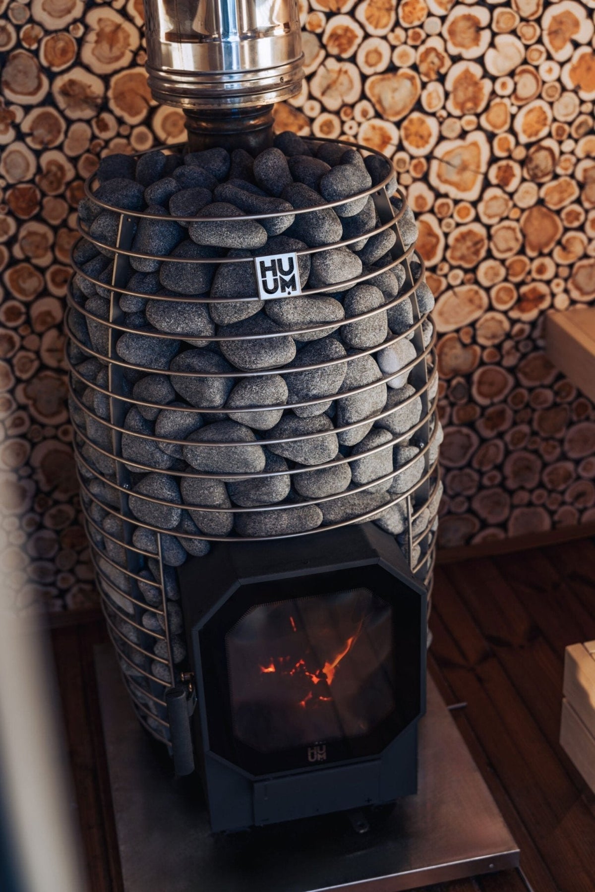 HUUM HIVE Flow Mini Wood-Burning Sauna Stove