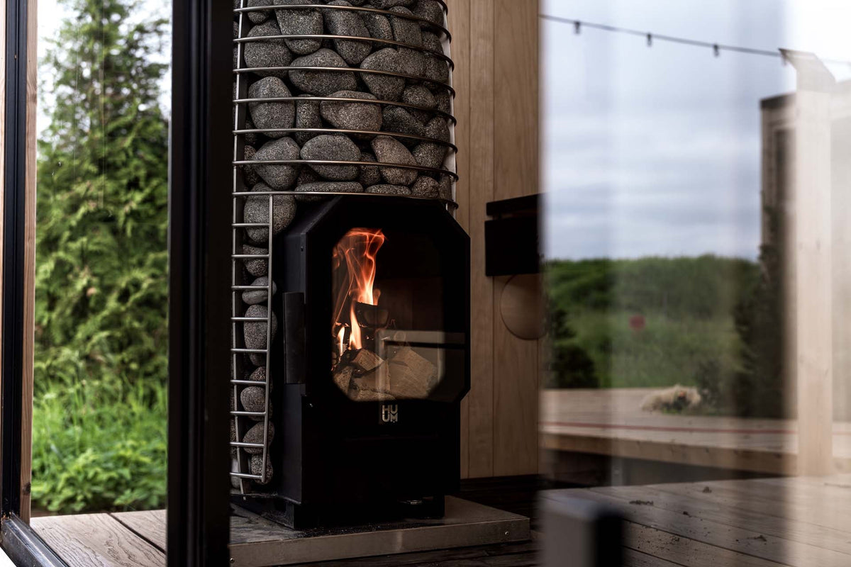 HUUM HIVE Flow Mini Wood-Burning Sauna Stove