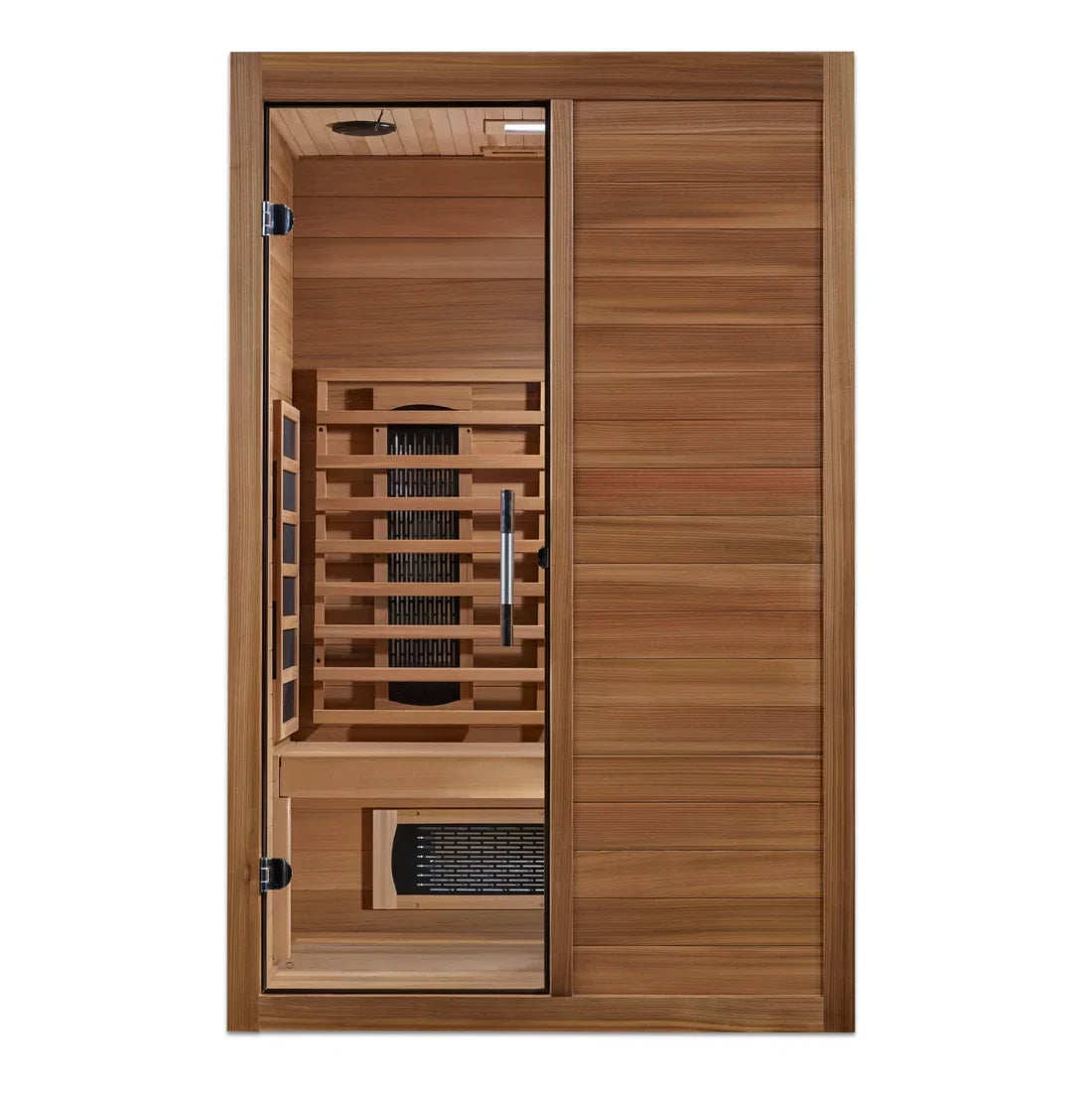 Maxxus S-Line 2-Person Full Spectrum Infrared Sauna with Pacific Cedar