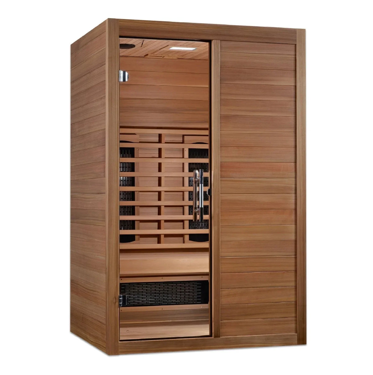 Maxxus S-Line 2-Person Full Spectrum Infrared Sauna with Pacific Cedar