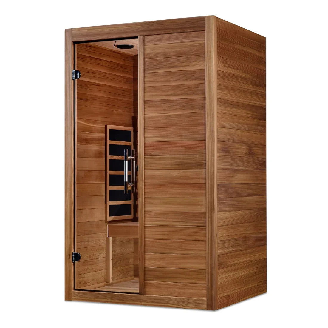 Maxxus S-Line 2-Person Full Spectrum Infrared Sauna with Pacific Cedar