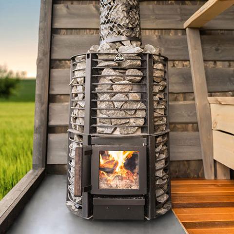 Narvi Inari Plus Wood-Burning Sauna Stove