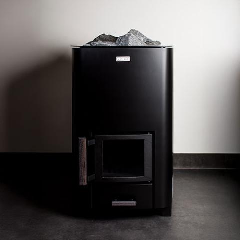 Narvi NC Black Wood-Burning Sauna Stove