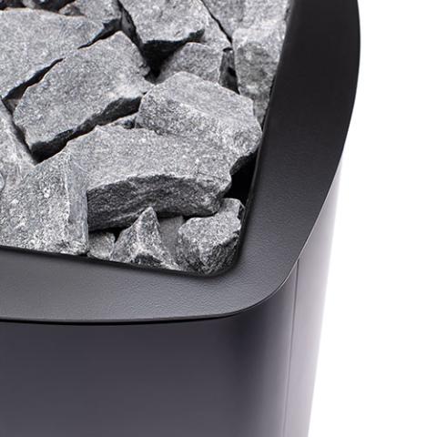 Narvi NC Black Wood-Burning Sauna Stove