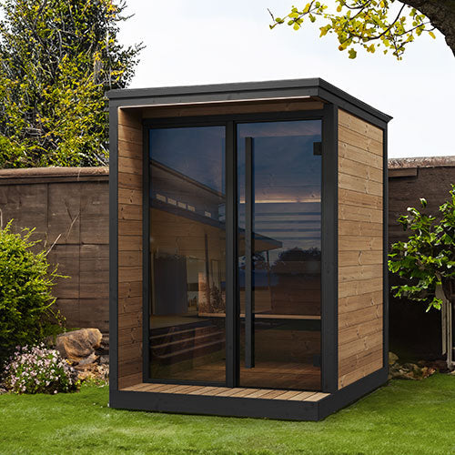 SaunaLife GL4 Luxury-Series Outdoor Sauna Kit