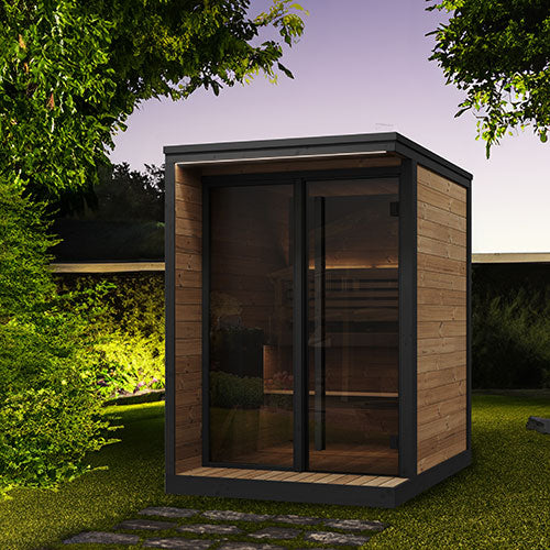 SaunaLife GL4 Luxury-Series Outdoor Sauna Kit