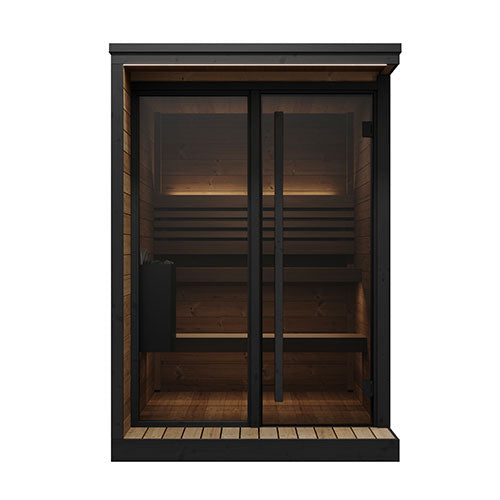 SaunaLife GL4 Luxury-Series Outdoor Sauna Kit