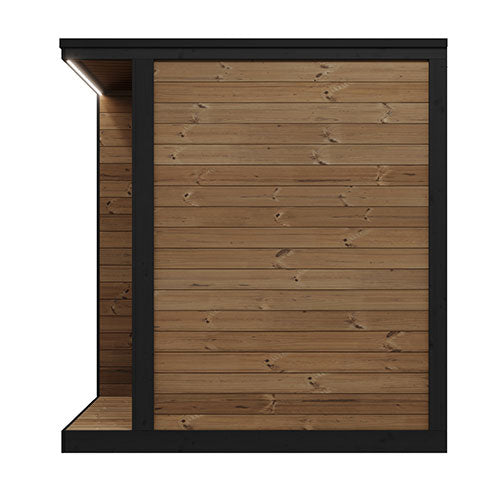 SaunaLife GL4 Luxury-Series Outdoor Sauna Kit
