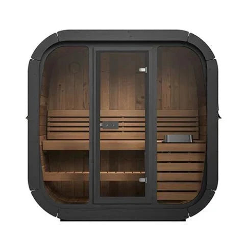 SaunaLife CL4G Cube-Series 3-Person Outdoor Sauna