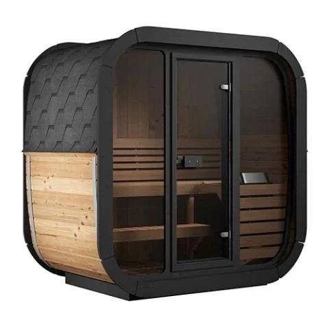 SaunaLife CL4G Cube-Series 3-Person Outdoor Sauna