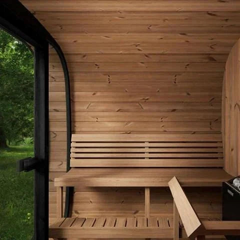 SaunaLife CL7G Cube-Series Outdoor Sauna