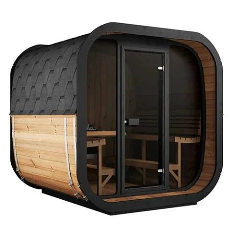 SaunaLife CL7G Cube-Series Outdoor Sauna