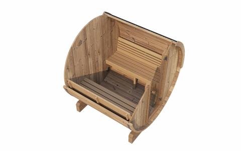 SaunaLife E7 ERGO-Series Barrel Sauna