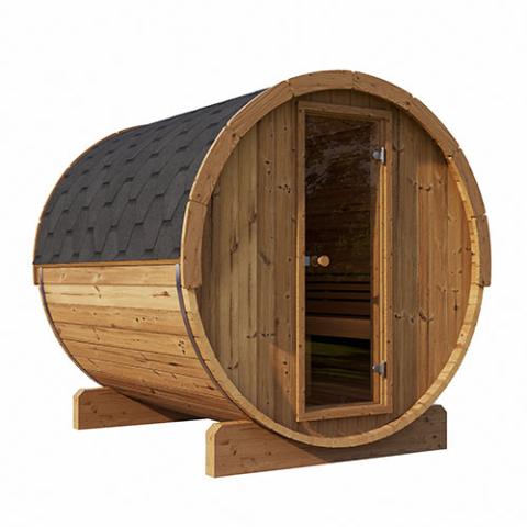 SaunaLife E7 ERGO-Series Barrel Sauna