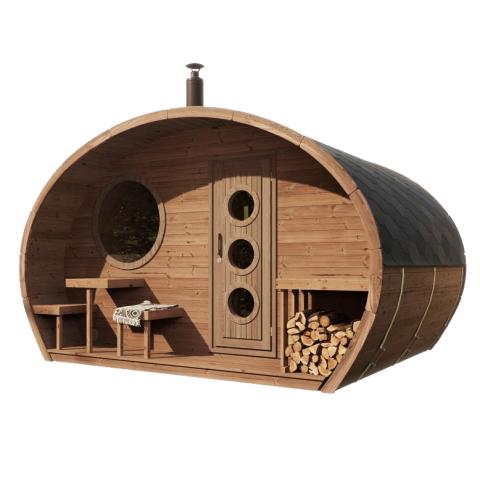 SaunaLife G11 Garden-Series Outdoor Sauna Kit