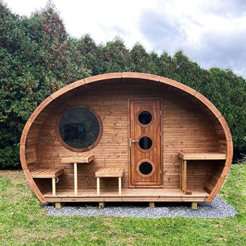 SaunaLife G11 Garden-Series Outdoor Sauna Kit