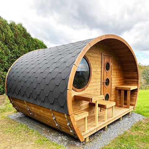 SaunaLife G11 Garden-Series Outdoor Sauna Kit