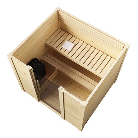 SaunaLife G2 Outdoor Home Sauna Kit