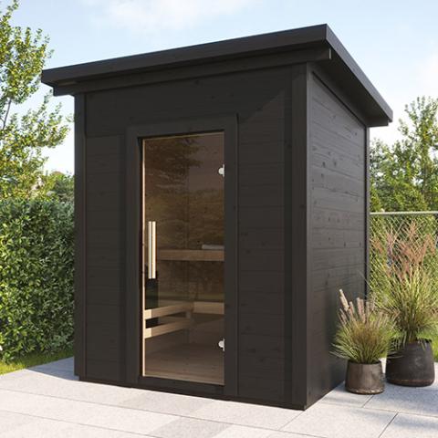 SaunaLife G2 Outdoor Home Sauna Kit