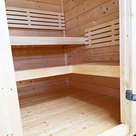 SaunaLife G2 Outdoor Home Sauna Kit
