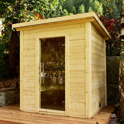 SaunaLife G2 Outdoor Home Sauna Kit